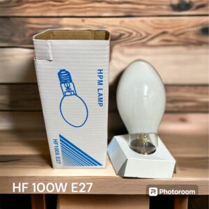 水銀燈泡100W(HF 100W E27螢)