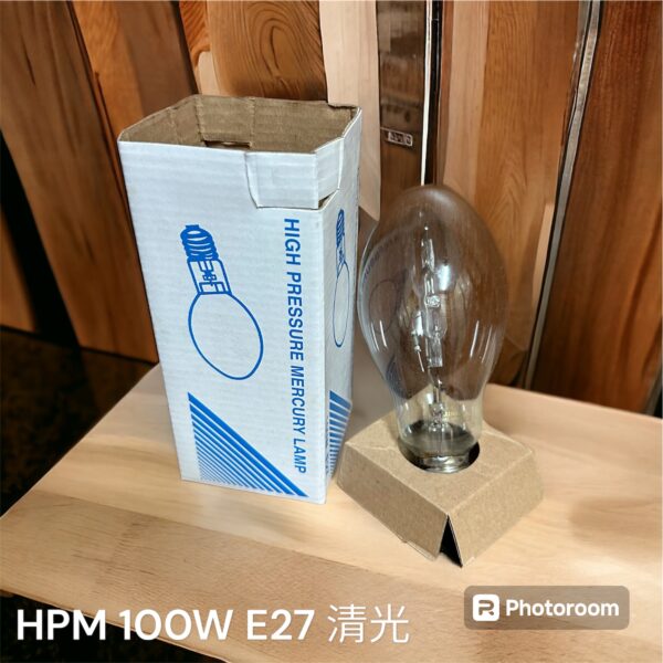 Photoroom_20240512_010509 水銀燈泡100W(HPM 100W E27清)