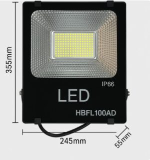 HiBEAM HBFL100AD LED 投光燈｜高效防水型戶外照明