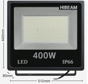 🔦 HiBEAM HBFL400AD｜超高亮度 400W 戶外專用 LED 投光燈