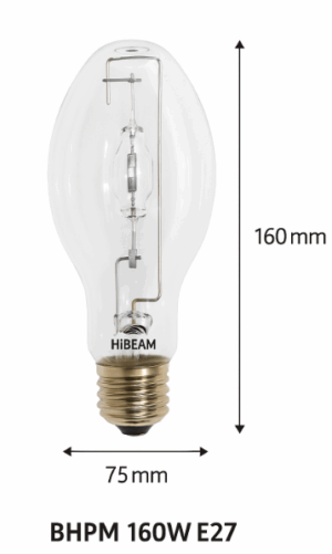 免用安定器水銀燈 BHPM 160W E27（清光型）